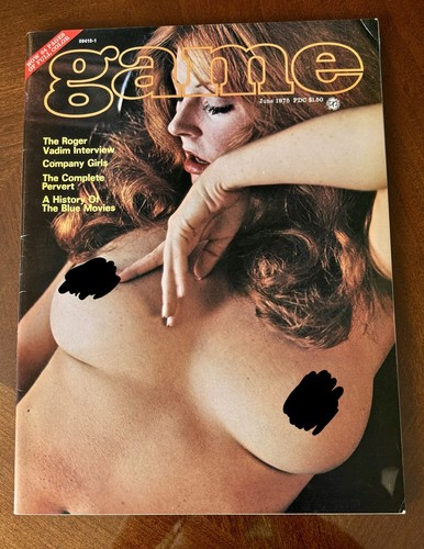 Game magazine june 1975 - magazine, elvira