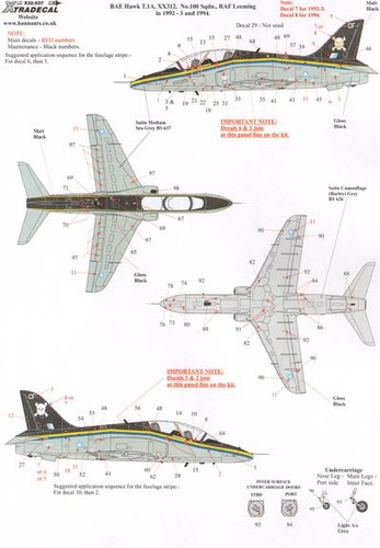 Xtradecal x32037 bae - 1:32,