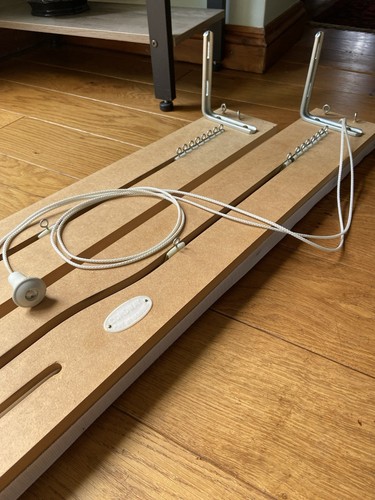 Cordway pelmet curtain - x2,