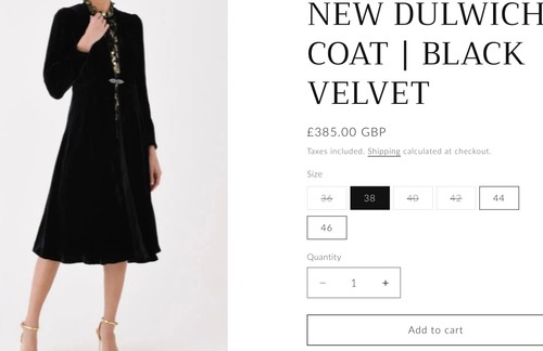 Libelulu dulwich coat black - libelulu,