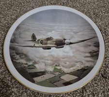 NBJ Vintage Staffordshire Decorative Plate - The Spitfire By John Evans