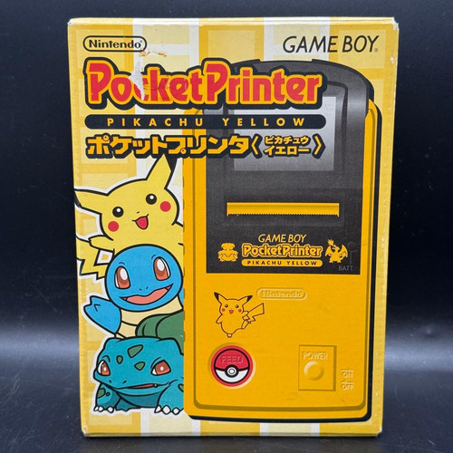 Pikachu yellow game boy pocket - yellow,
