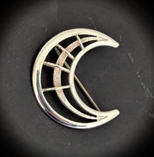 Vintage Scottish Silver Moon