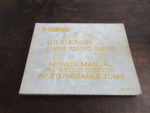 Yamaha xs1f xs2 tx650 xs650 - xs1f,