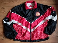 Manchester United Vintage 80's Shellsuit Track Jacket Bobby Charlton Sports XL
