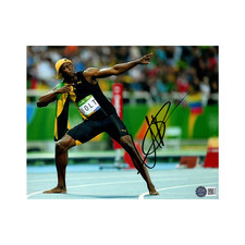 Usain Bolt Signed 10x8 Image