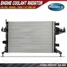 Engine Coolant Radiator for Opel Vauxhall Corsa C X01 Tigra X04 Combo 1300236 