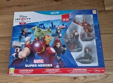 Nintendo WII U  Disney Infinity 2.0 Marvel Super Heroe Starter Pack / Brand New 