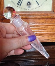 WITCH CASKET ORNATE GLASS TEAR CATCHER **NEW/UNUSED!**