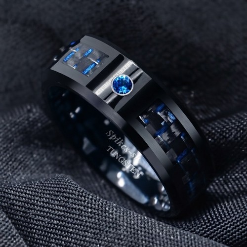 8mm black and blue carbon - 8mm,