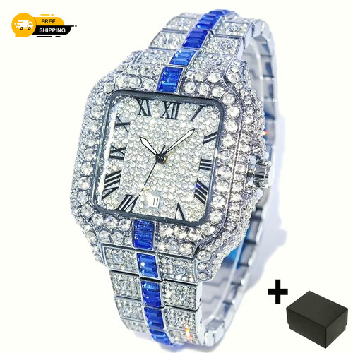 Hot fashion full diamond watch - hot,