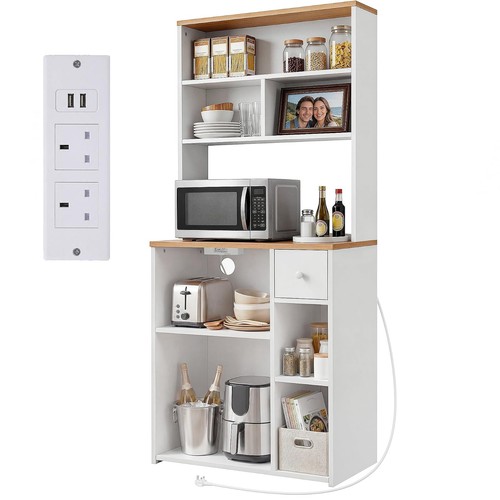 Tall kitchen cabinet - kitchen, with