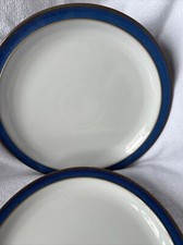 Pair used blue denby - a,