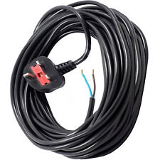 2 Core Electric Mains Power Lead Plug Cable for GARDENLINE Garden Trimmer 12M XL