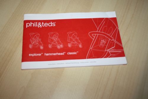 Instruction manual for - , phil