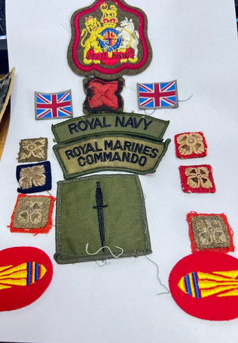 Mixed military patches pip - 15,