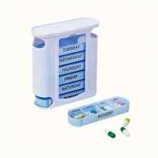 Weekly Pill Box 7 Day 28 Compartment Tablet Organiser Medicine Storage Dispenser
