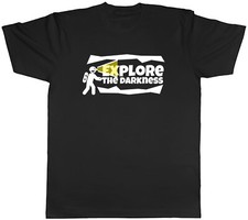 Caving Mens T-Shirt Explore the Darkeness of Caves Cavers Tee Gift