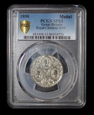 PCGS SP63 1850 Great Britain