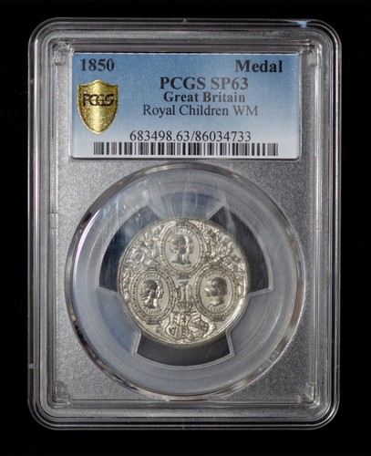 Pcgs sp63 1850 great britain - 1850,