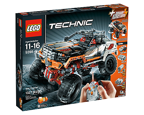 Lego technic 4x4 crawler - lego,