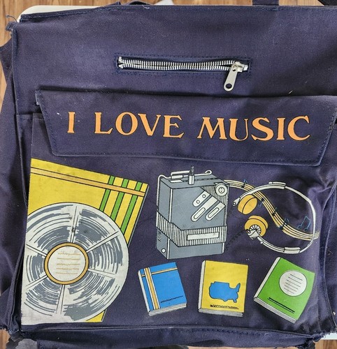 Vintage love music canvas - music,