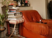 1970s Vintage Italian Leather