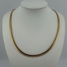 18ct Gold Cuban Link Chain