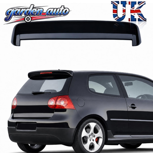 Glossy black rear - rear, boot