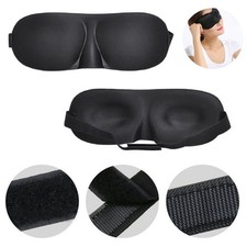 Luxury Black Eye Mask Sleep