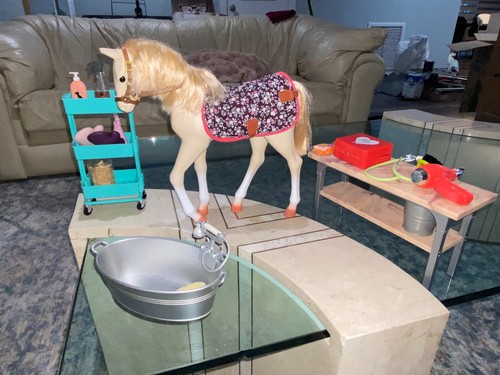 American girl palomino horse - american,