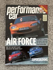 Performance Car July 1998 featuring Lotus Carlton, AMG, Mercedes, BMW, Cosworth