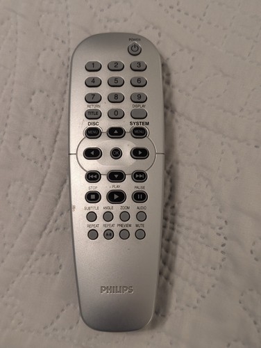 Philips remote control dvd - control,