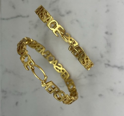 Versace hoop signature - hoop,
