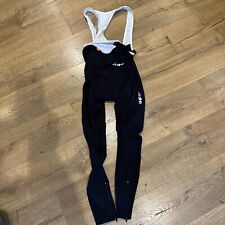 Cycling Bib Tights Long Worn Once!! DHB Aeron Rain Defence RRP £100 Water Resist