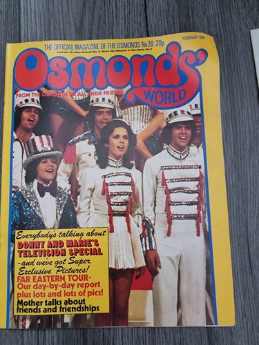 Osmonds world february - world, no