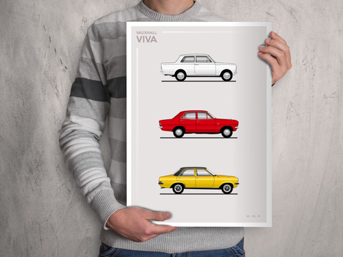 Poster vauxhall viva - poster,