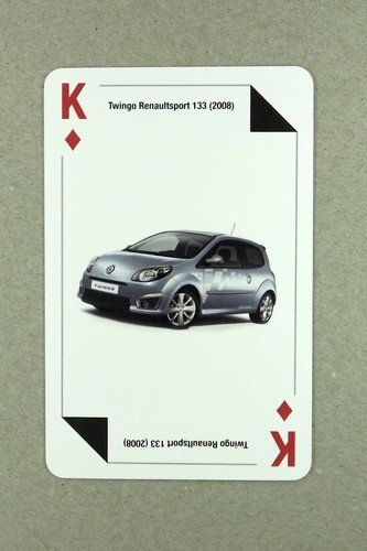 Playing card the car - x,
