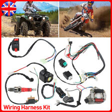 For 50cc-110cc ATV Quad Pit Bike CDI Wire Harness Wiring Loom Coil Rectifier Kit