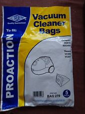 Vacuum cleaner Hoover Bags To Fit Tesco Proaction VC206 VC207 DD818 Pack Of 5