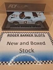 Fly Car Model Ford GT40 24hr Le Mans Light Blue #12 1:32 Slot Racing