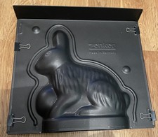 Zenker Special Season Bunny Baking Tin 500 ml 4 Closing Clips Easter Cake Mould 