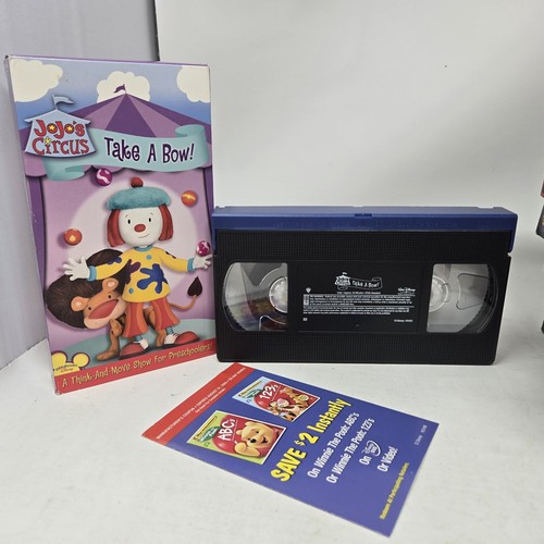Jojo circus take bow vhs - take, a