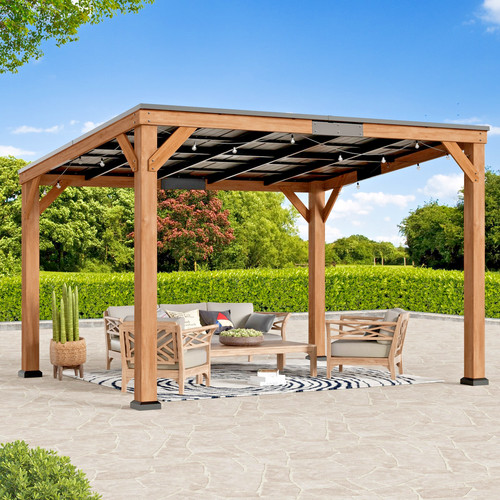 Outdoor x12 cedar wood - 10'x12',