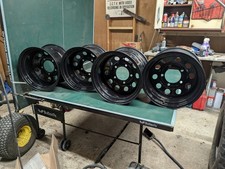 16" x 10.0"  X4 Modular Steel Wheels 5x165.1 ET-32  Land Rover Defender 90 110