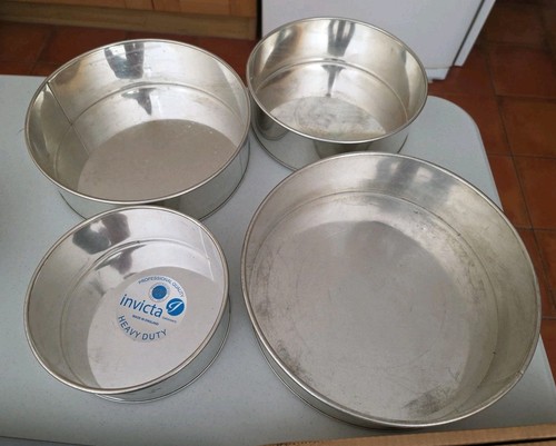 Invicta cake tins various - invicta,