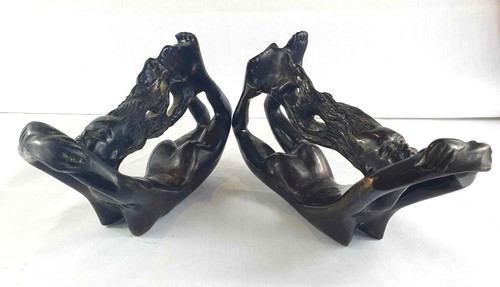 Art deco pair - , nude