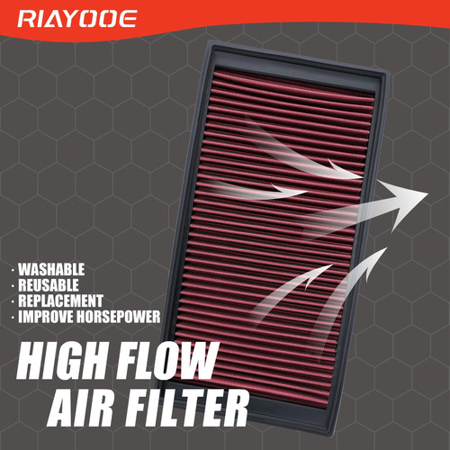 High flow car air intake - flow,