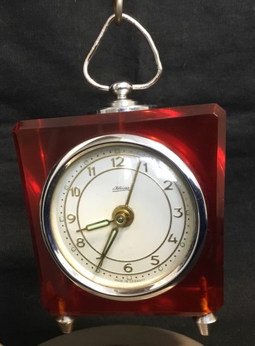 Vintage clock lucite alarm - vintage,