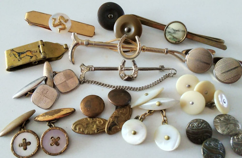 Antique vintage cufflinks - antique,